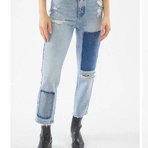 Urban Outfitters Patchwork Denim Jeans